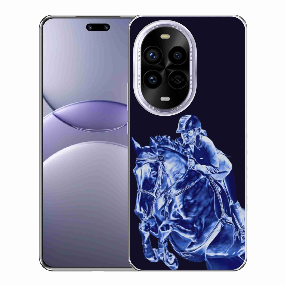 Gelový kryt mmCase na Huawei Nova 13 Pro 5G - dostihový kůň