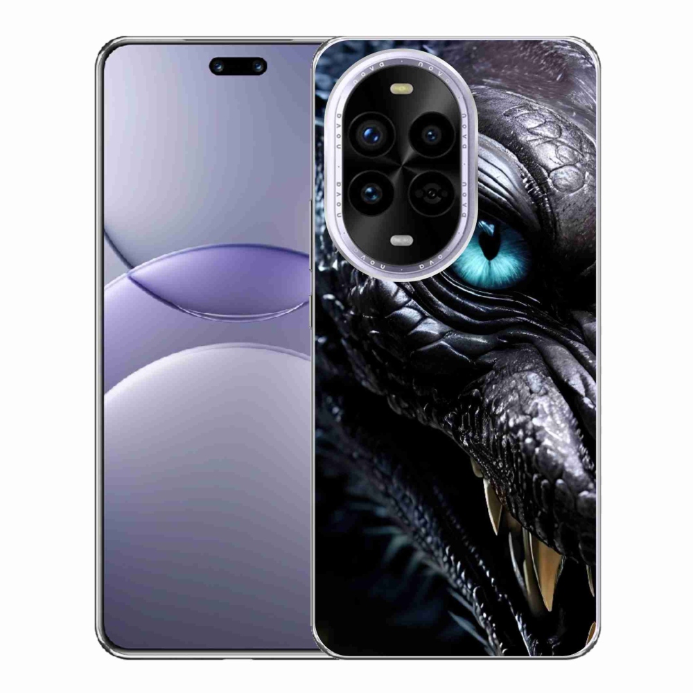 Gelový kryt mmCase na Huawei Nova 13 Pro 5G - dračí pohled