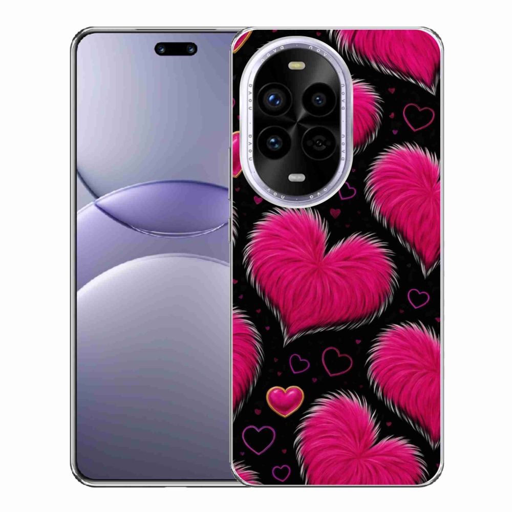 Gelový kryt mmCase na Huawei Nova 13 Pro 5G - hebká srdce