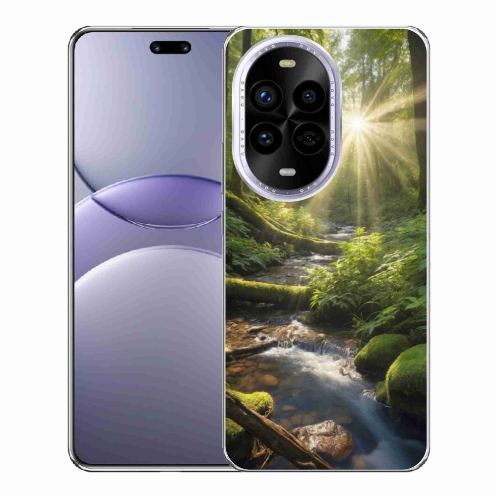 Gelový kryt mmCase na Huawei Nova 13 Pro 5G - hlubina lesa