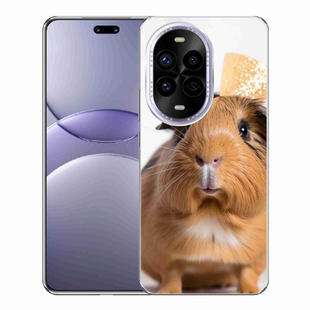 Gelový kryt mmCase na Huawei Nova 13 Pro 5G - hnědé morče