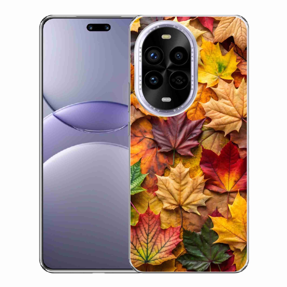 Gelový kryt mmCase na Huawei Nova 13 Pro 5G - javorové listy 2