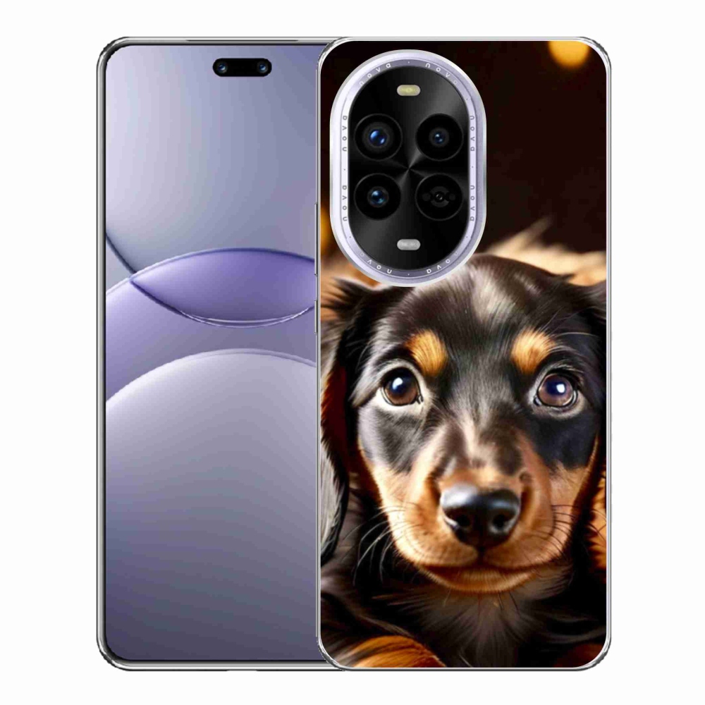 Gelový kryt mmCase na Huawei Nova 13 Pro 5G - jezevčík