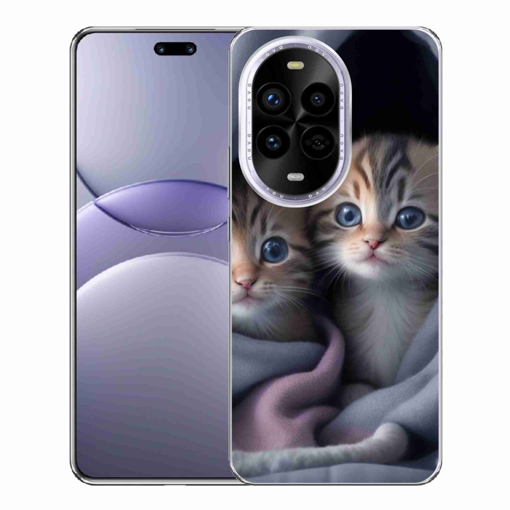 Gelový kryt mmCase na Huawei Nova 13 Pro 5G - kočičí duo 2