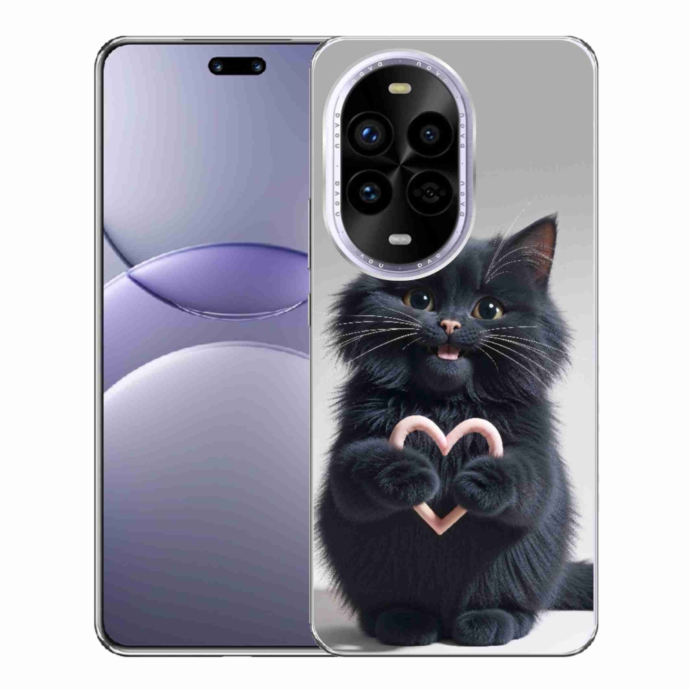 Gelový kryt mmCase na Huawei Nova 13 Pro 5G - kočičí láska 3