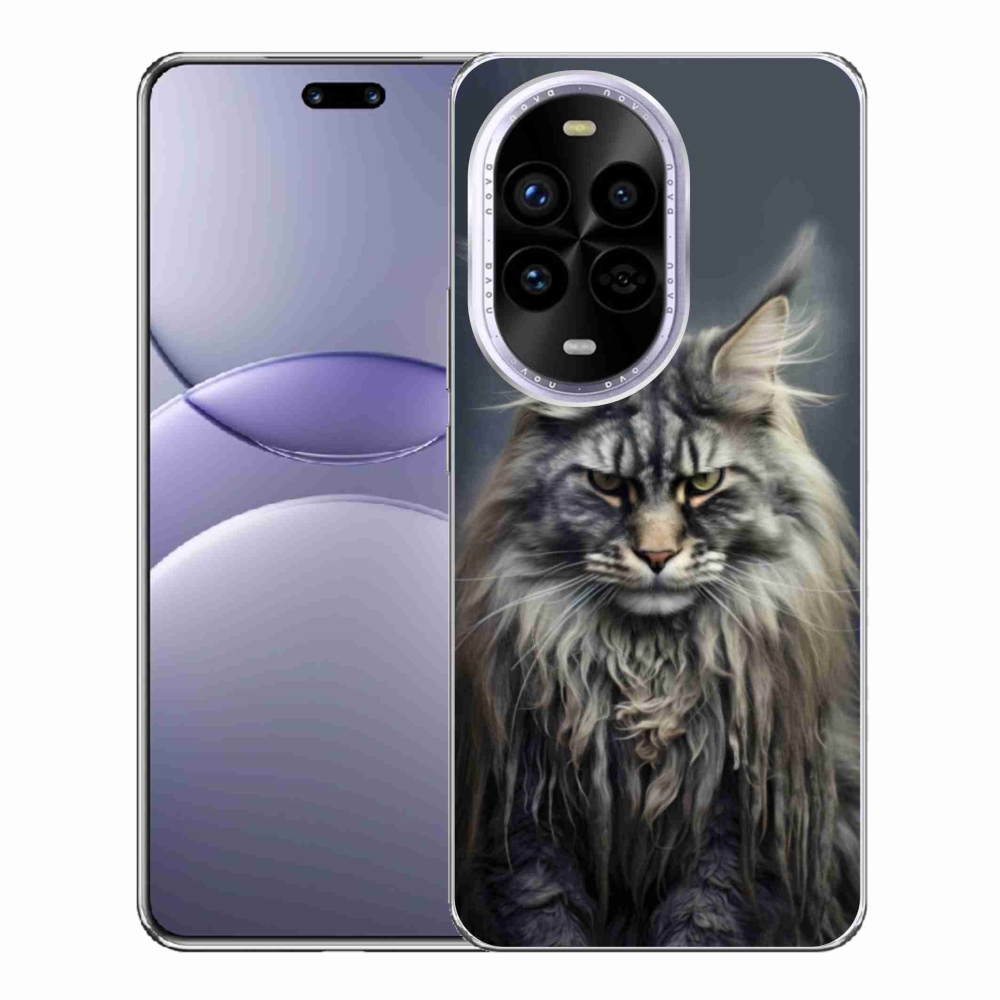 Gelový kryt mmCase na Huawei Nova 13 Pro 5G - kočíčí pohled 4