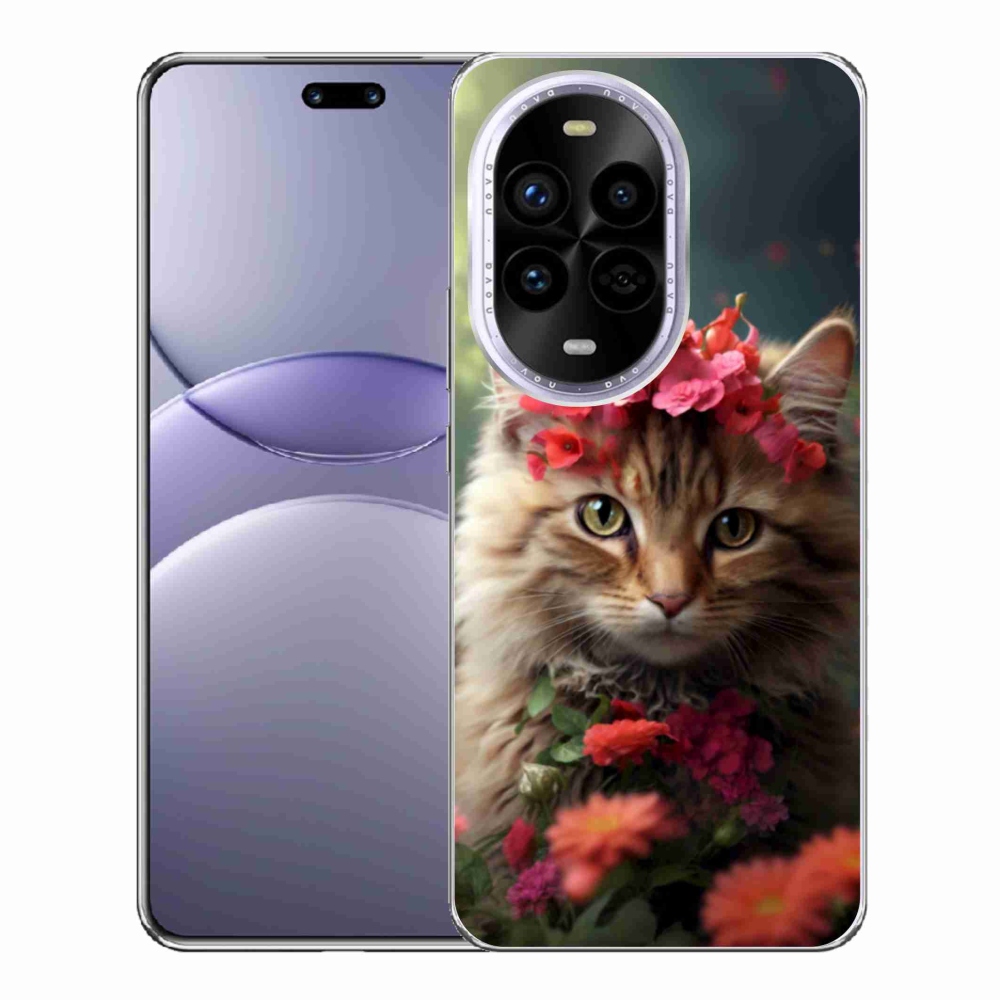 Gelový kryt mmCase na Huawei Nova 13 Pro 5G - kočíčí princezna