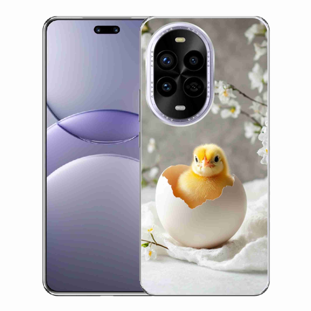 Gelový kryt mmCase na Huawei Nova 13 Pro 5G - kuřátko