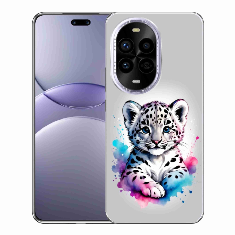 Gelový kryt mmCase na Huawei Nova 13 Pro 5G - levhartí mládě