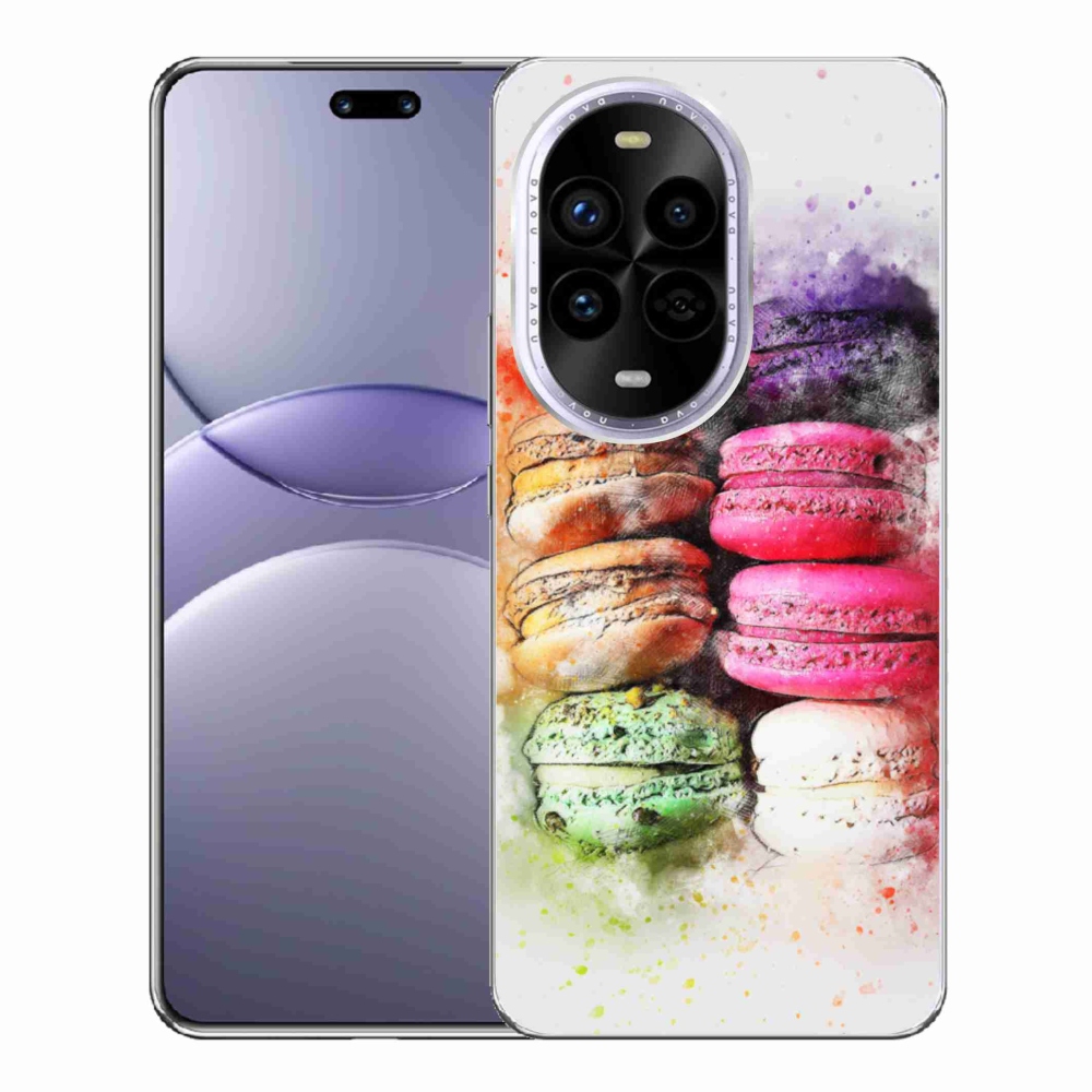 Gelový kryt mmCase na Huawei Nova 13 Pro 5G - makrónky