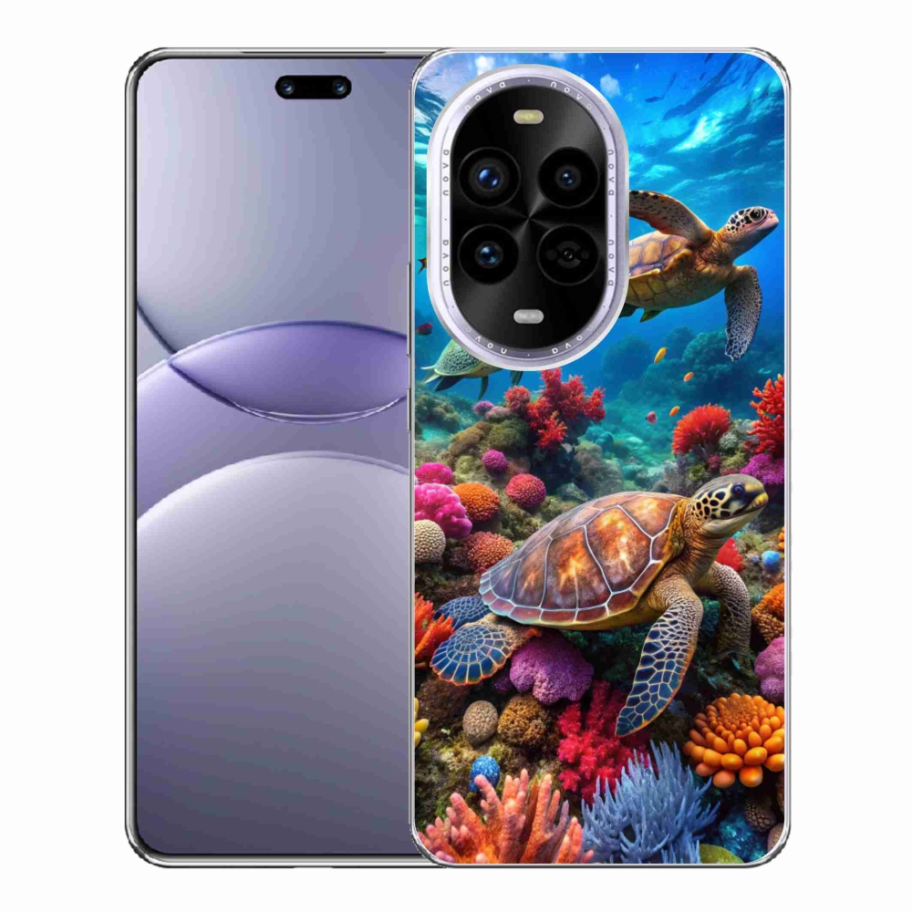 Gelový kryt mmCase na Huawei Nova 13 Pro 5G - mořský svět 2