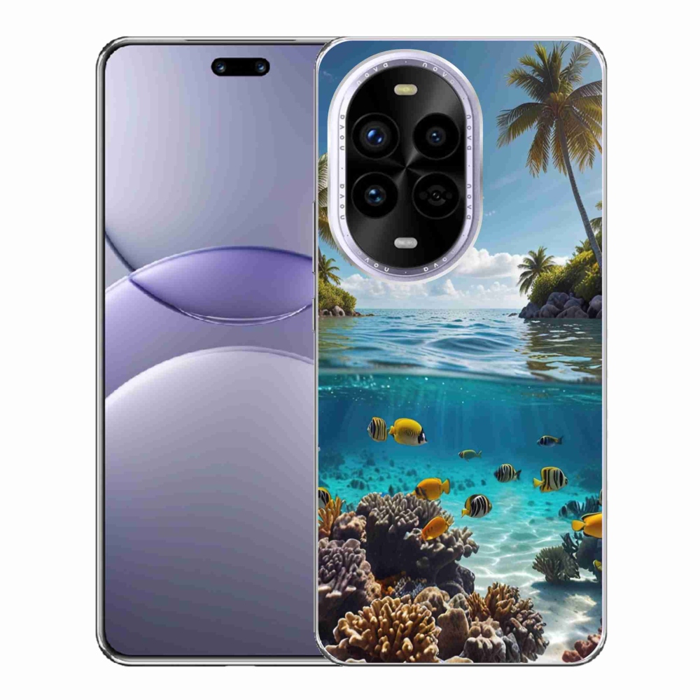 Gelový kryt mmCase na Huawei Nova 13 Pro 5G - mořský svět 4