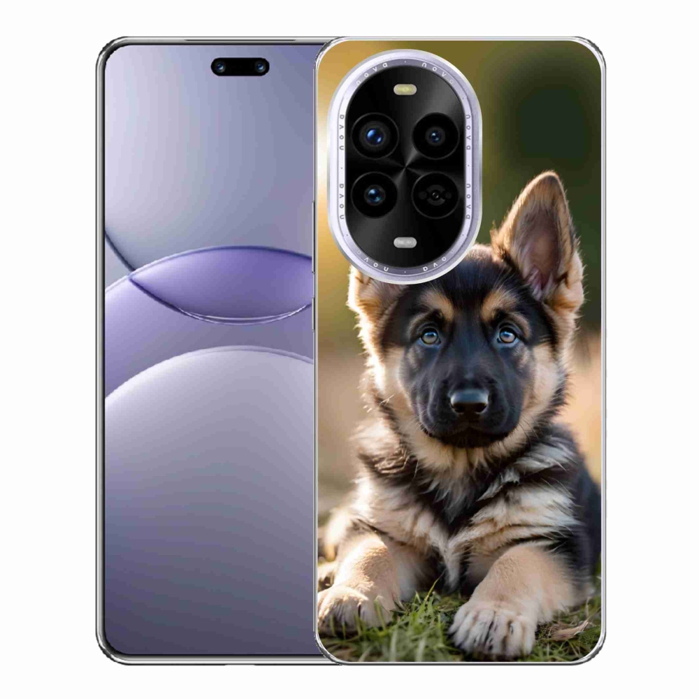 Gelový kryt mmCase na Huawei Nova 13 Pro 5G - německý ovčák v přírodě