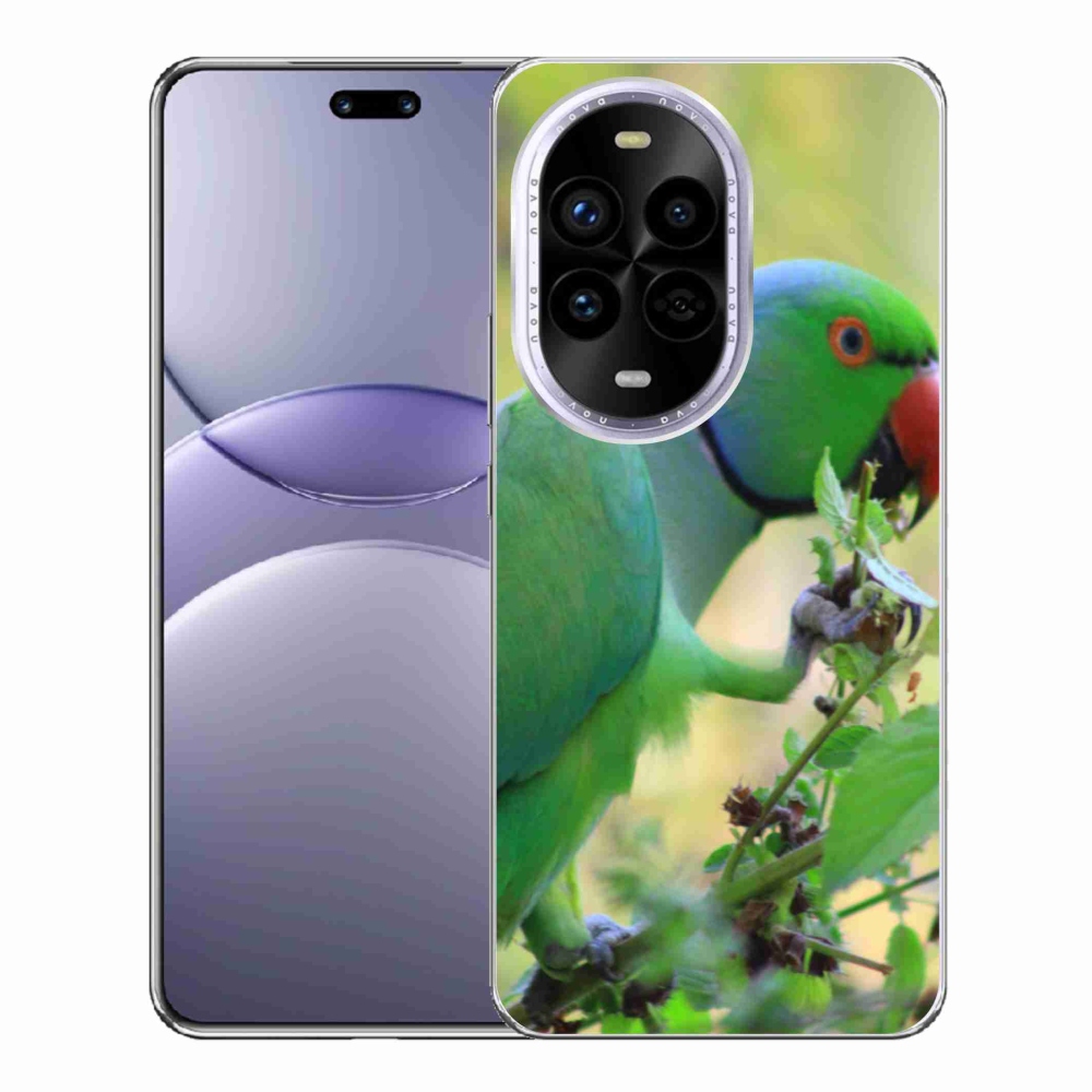 Gelový kryt mmCase na Huawei Nova 13 Pro 5G - papoušek alexandr