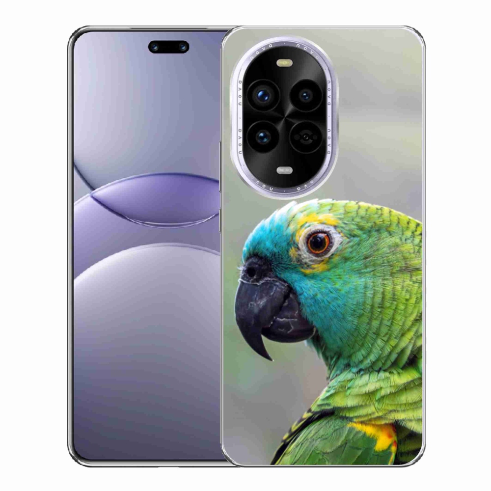 Gelový kryt mmCase na Huawei Nova 13 Pro 5G - papoušek amazoňan
