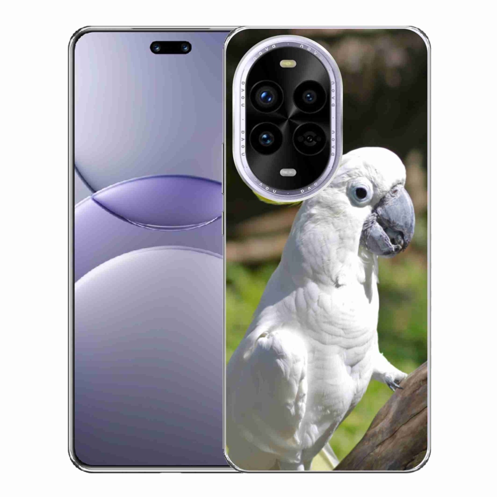 Gelový kryt mmCase na Huawei Nova 13 Pro 5G - papoušek kakadu 2