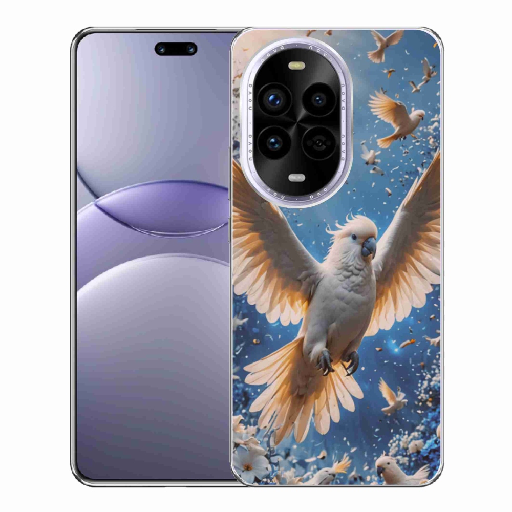 Gelový kryt mmCase na Huawei Nova 13 Pro 5G - papoušek kakadu