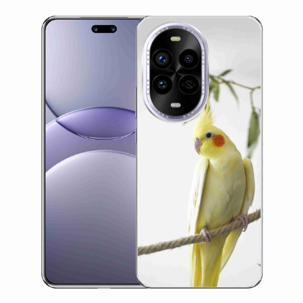 Gelový kryt mmCase na Huawei Nova 13 Pro 5G - papoušek korela chocholatá