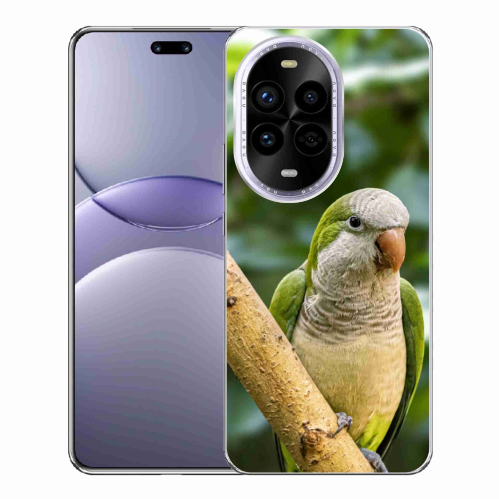 Gelový kryt mmCase na Huawei Nova 13 Pro 5G - papoušek mníšek