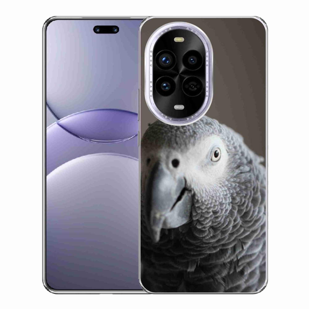 Gelový kryt mmCase na Huawei Nova 13 Pro 5G - papoušek žako 2