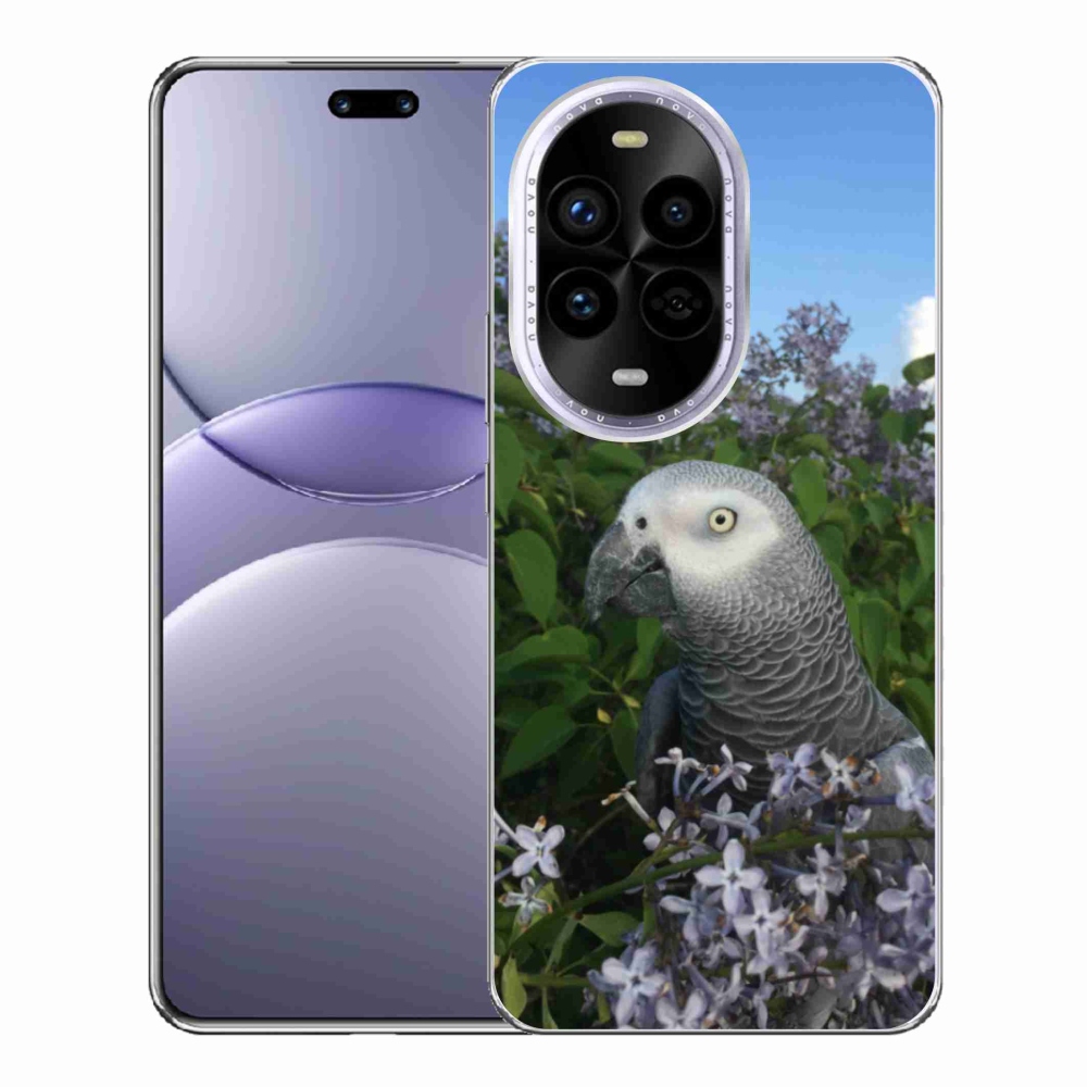 Gelový kryt mmCase na Huawei Nova 13 Pro 5G - papoušek žako