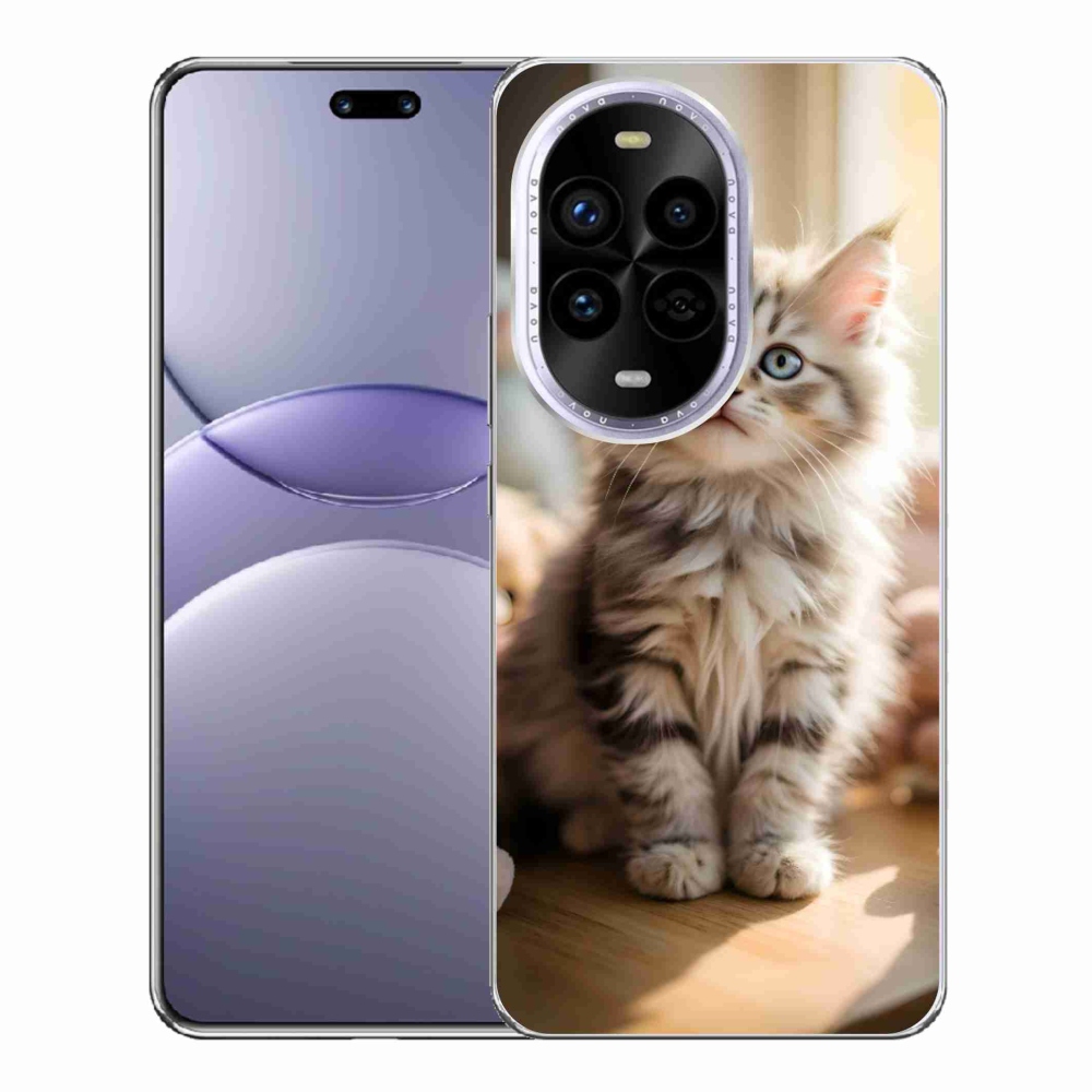 Gelový kryt mmCase na Huawei Nova 13 Pro 5G - roztomilé kotě 10