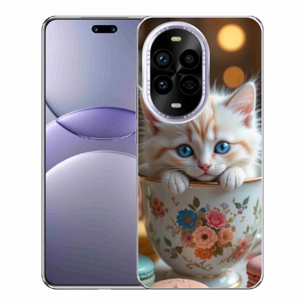 Gelový kryt mmCase na Huawei Nova 13 Pro 5G - roztomilé kotě 6