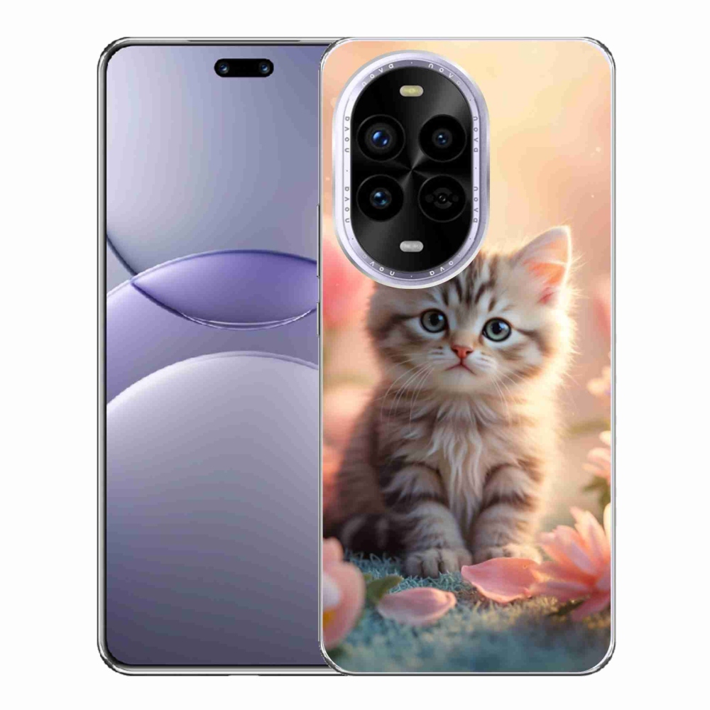 Gelový kryt mmCase na Huawei Nova 13 Pro 5G - roztomilé kotě 8