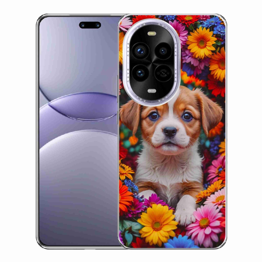 Gelový kryt mmCase na Huawei Nova 13 Pro 5G - roztomilé štěně