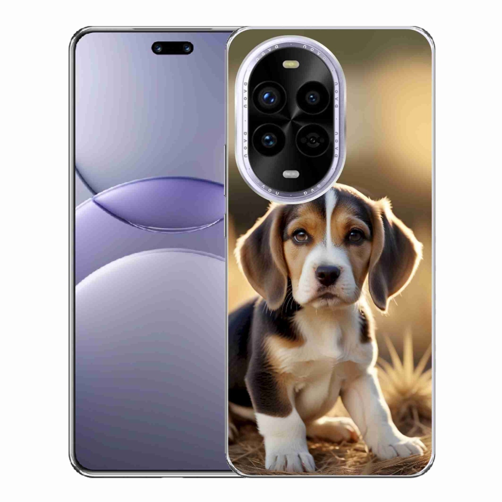 Gelový kryt mmCase na Huawei Nova 13 Pro 5G - roztomilý bígl