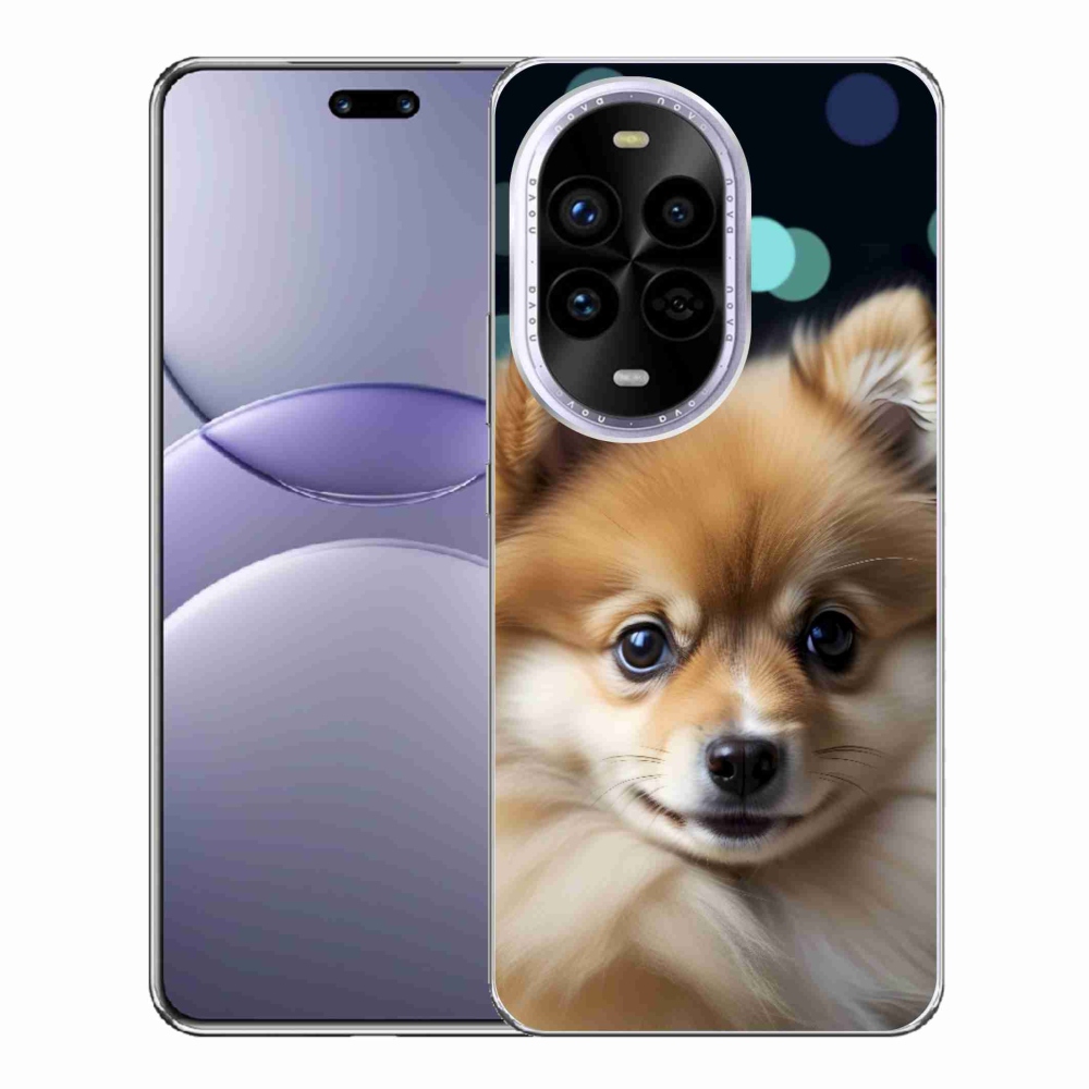 Gelový kryt mmCase na Huawei Nova 13 Pro 5G - roztomilý pomeranian