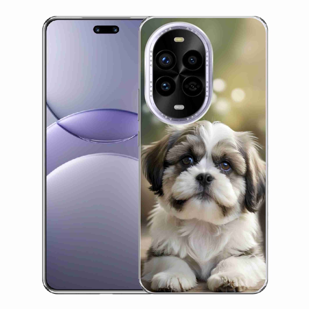 Gelový kryt mmCase na Huawei Nova 13 Pro 5G - roztomilý shih-tzu
