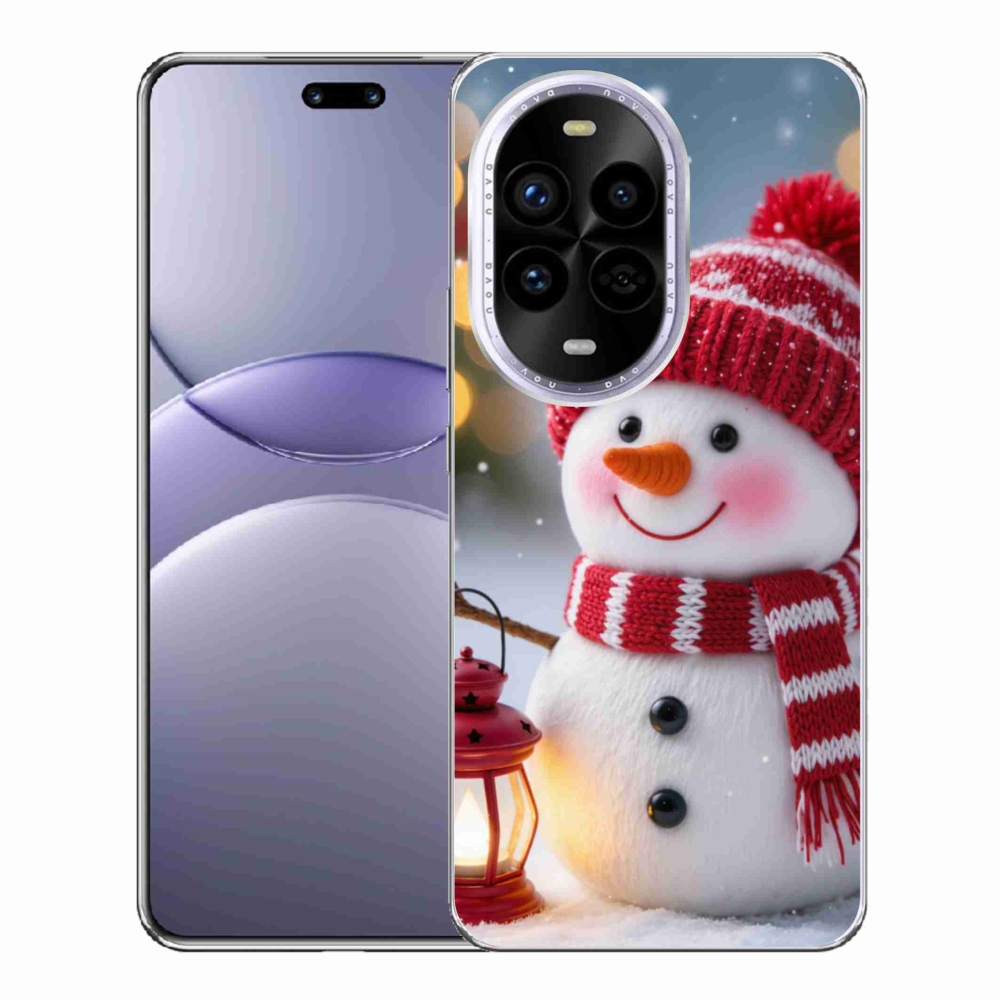 Gelový kryt mmCase na Huawei Nova 13 Pro 5G - sněhulák 2