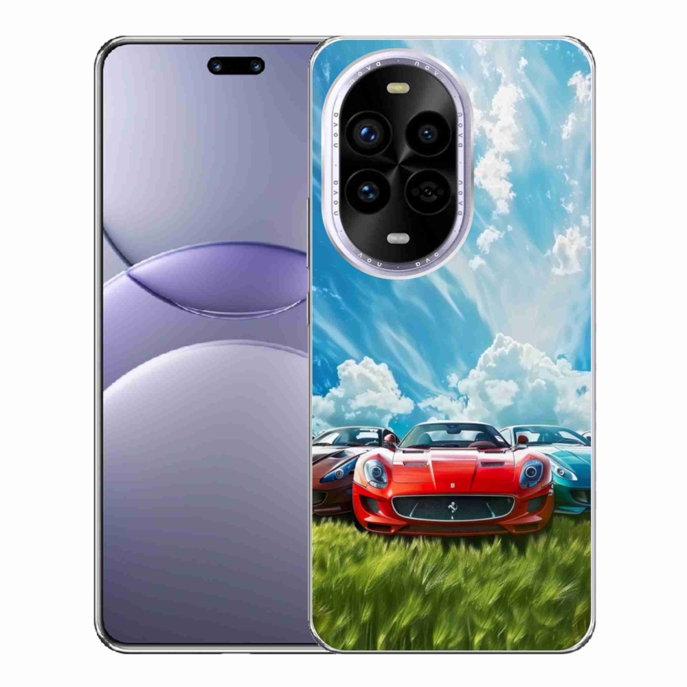 Gelový kryt mmCase na Huawei Nova 13 Pro 5G - sportovní vozy