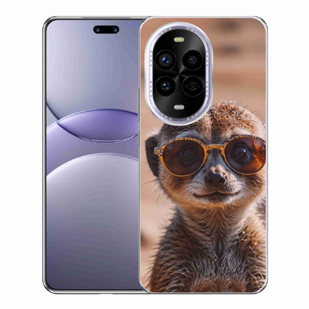 Gelový kryt mmCase na Huawei Nova 13 Pro 5G - stylová surikata