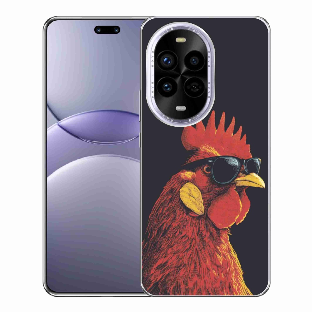 Gelový kryt mmCase na Huawei Nova 13 Pro 5G - stylový kohout