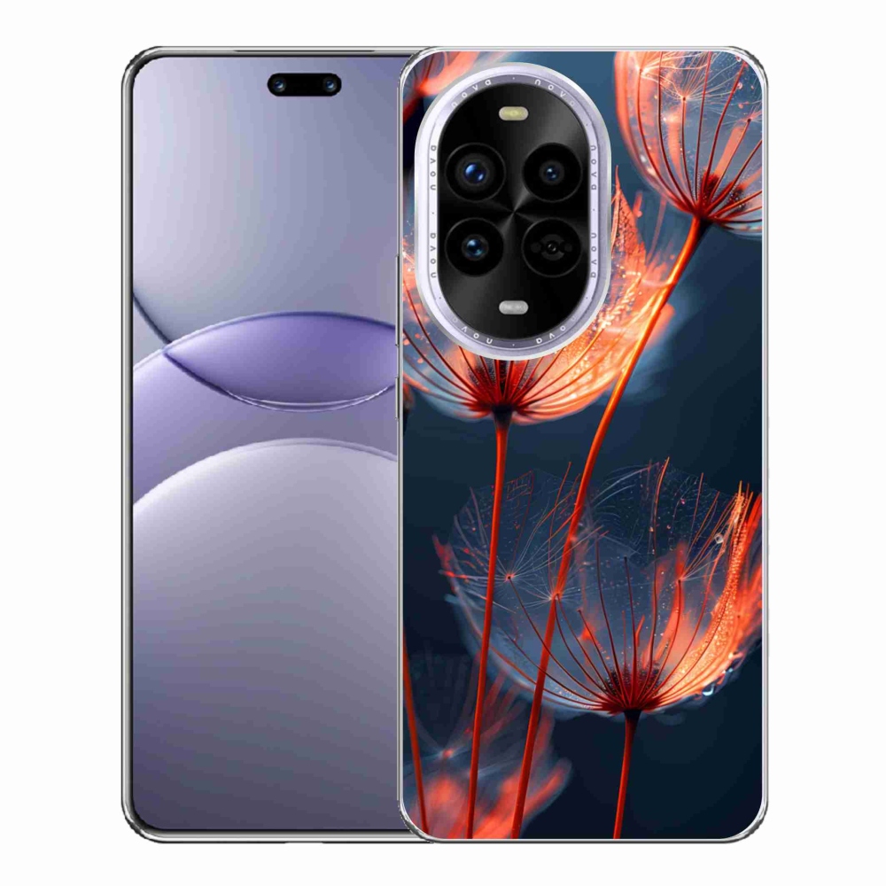 Gelový kryt mmCase na Huawei Nova 13 Pro 5G - světélkující chmýří