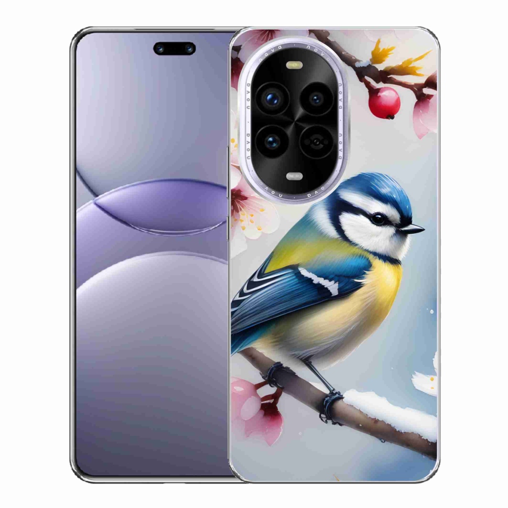 Gelový kryt mmCase na Huawei Nova 13 Pro 5G - sýkorka