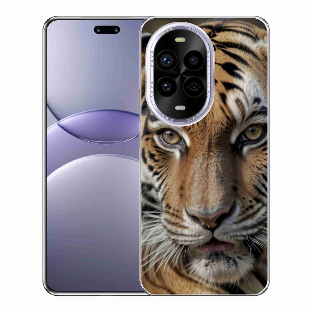 Gelový kryt mmCase na Huawei Nova 13 Pro 5G - tygří pohled
