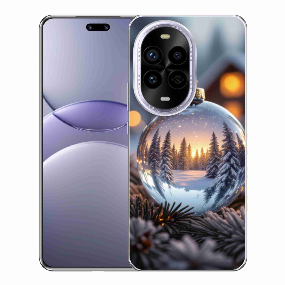Gelový kryt mmCase na Huawei Nova 13 Pro 5G - vánoční ozdoba