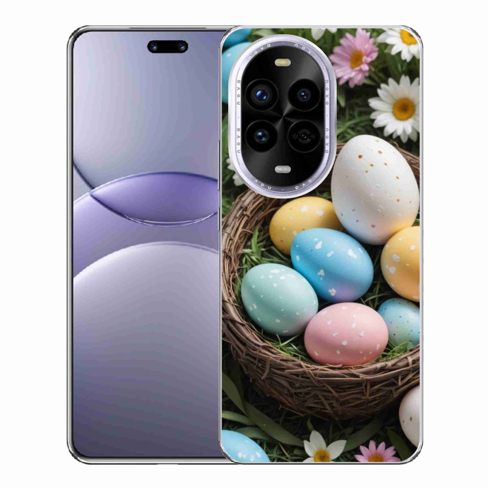 Gelový kryt mmCase na Huawei Nova 13 Pro 5G - velikonoční vajíčka 2