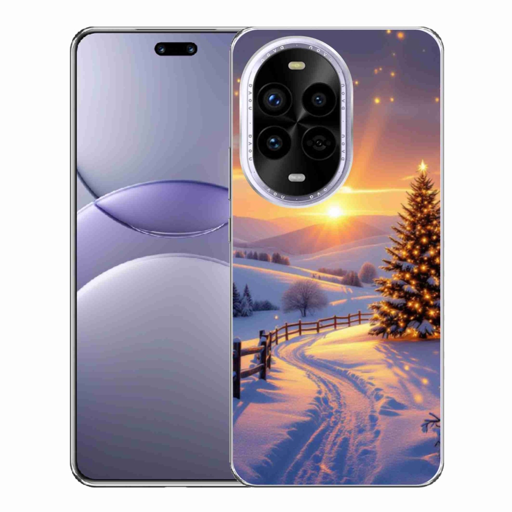 Gelový kryt mmCase na Huawei Nova 13 Pro 5G - zimní krajina