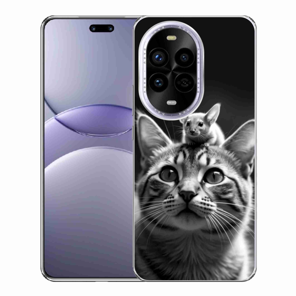 Gelový kryt mmCase na Huawei Nova 13 Pro 5G - zvířecí přátelství 2