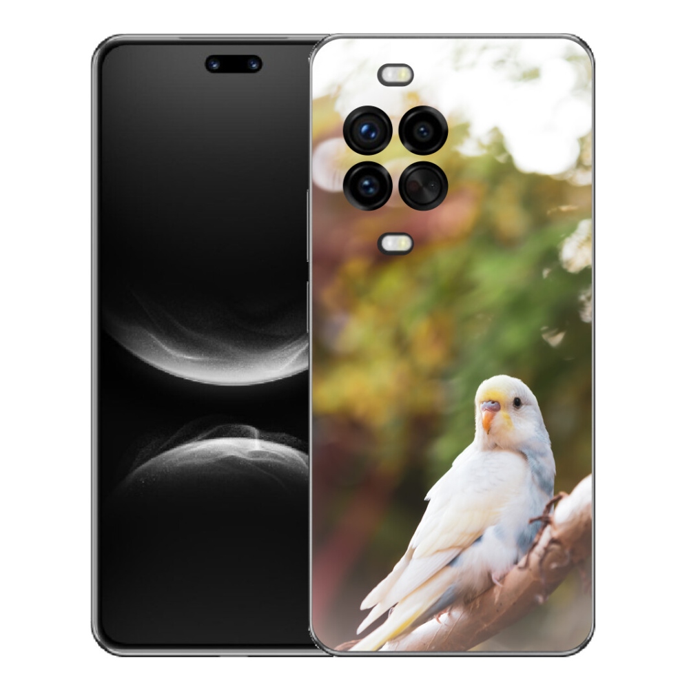 Gelový kryt mmCase na Huawei Nova 14 Pro - andulka bílá