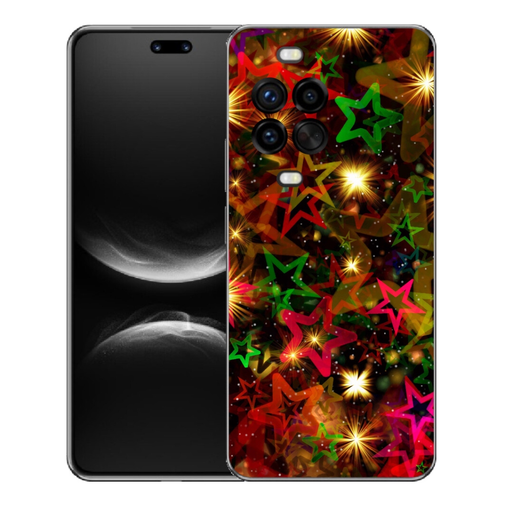 Gelový kryt mmCase na Huawei Nova 14 Pro - barevné hvězdičky