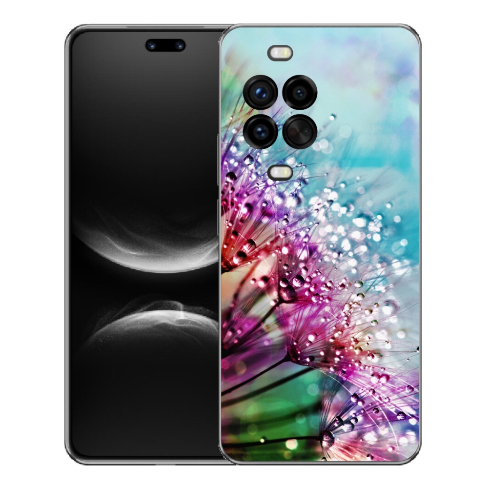 Gelový kryt mmCase na Huawei Nova 14 Pro - barevné květy
