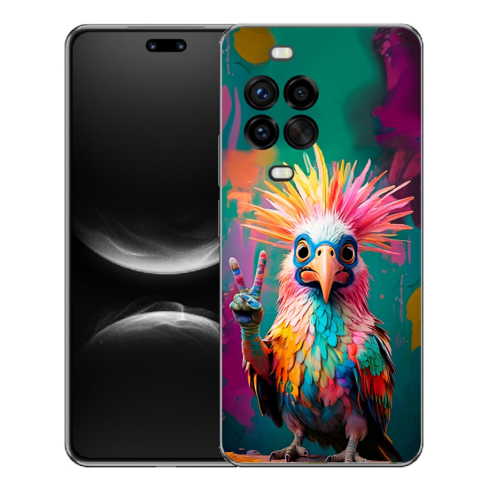 Gelový kryt mmCase na Huawei Nova 14 Pro - barevný rebel