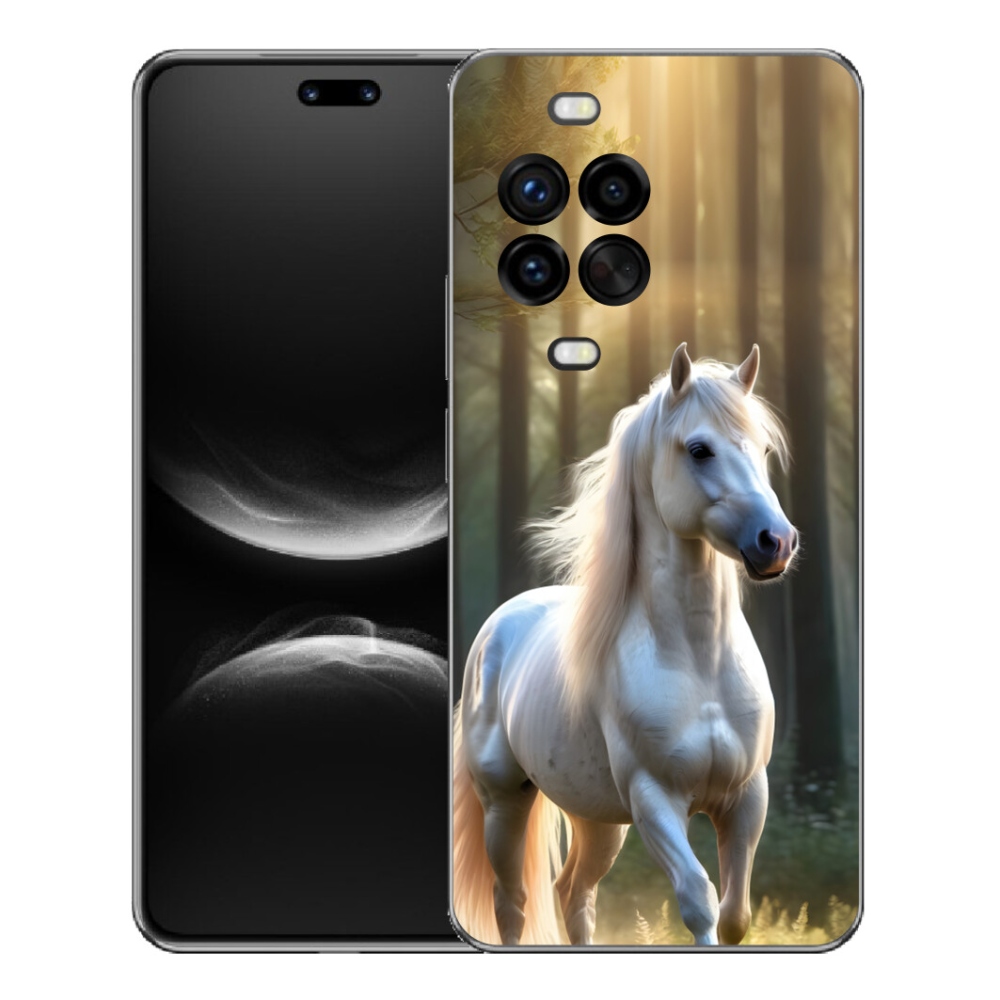 Gelový kryt mmCase na Huawei Nova 14 Pro - bílý kůň 3