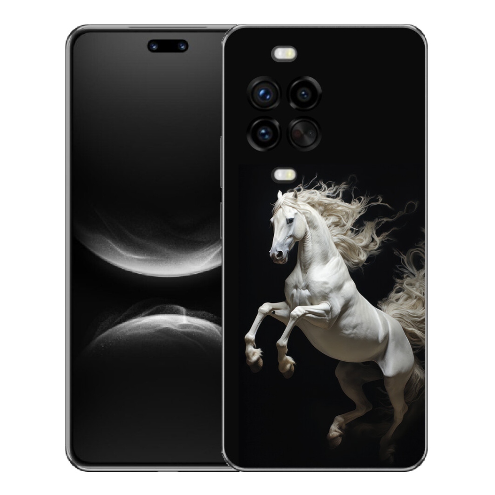 Gelový kryt mmCase na Huawei Nova 14 Pro - bílý kůň 4