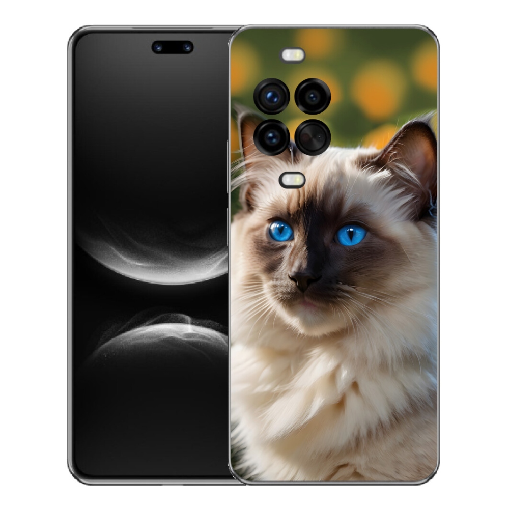Gelový kryt mmCase na Huawei Nova 14 Pro - bílý ragdoll